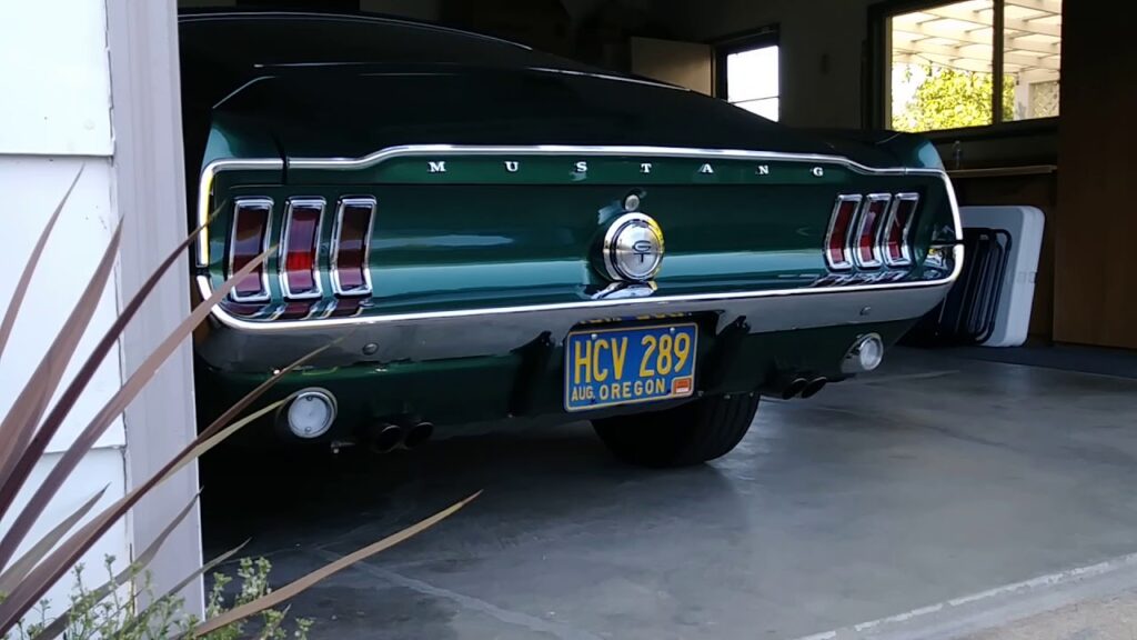 Retuned 1967 Mustang Fastback GT Startup