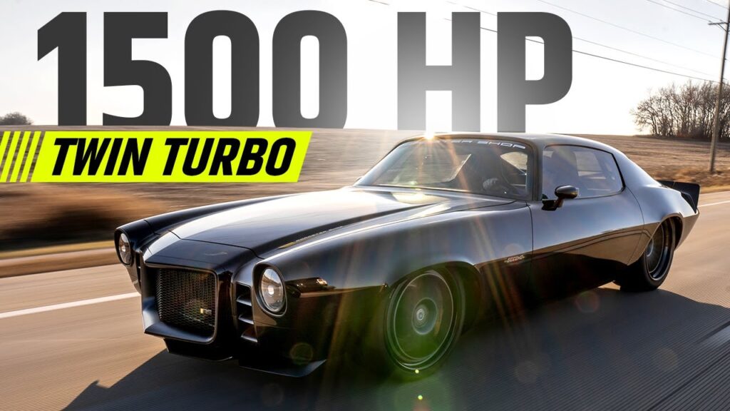 1970 Camaro Gets a Twin Turbo Upgrade to 1500 HP