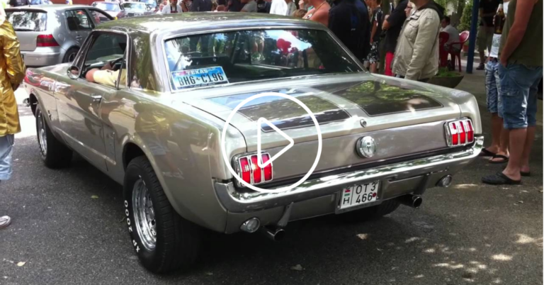 1966 Ford Mustang Engine Sound