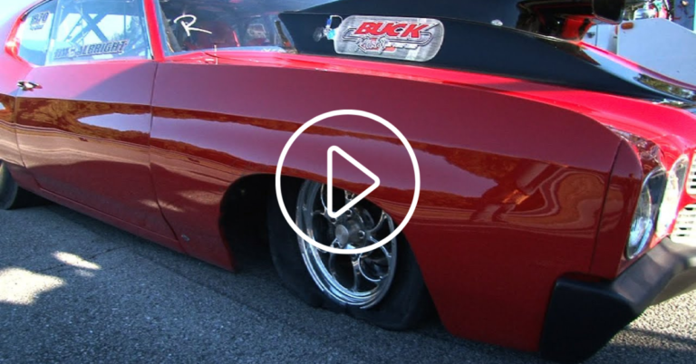The Excitement of Drag Racing: A Chevelle Hangs Throttle and Blows Tires at 150+ mph