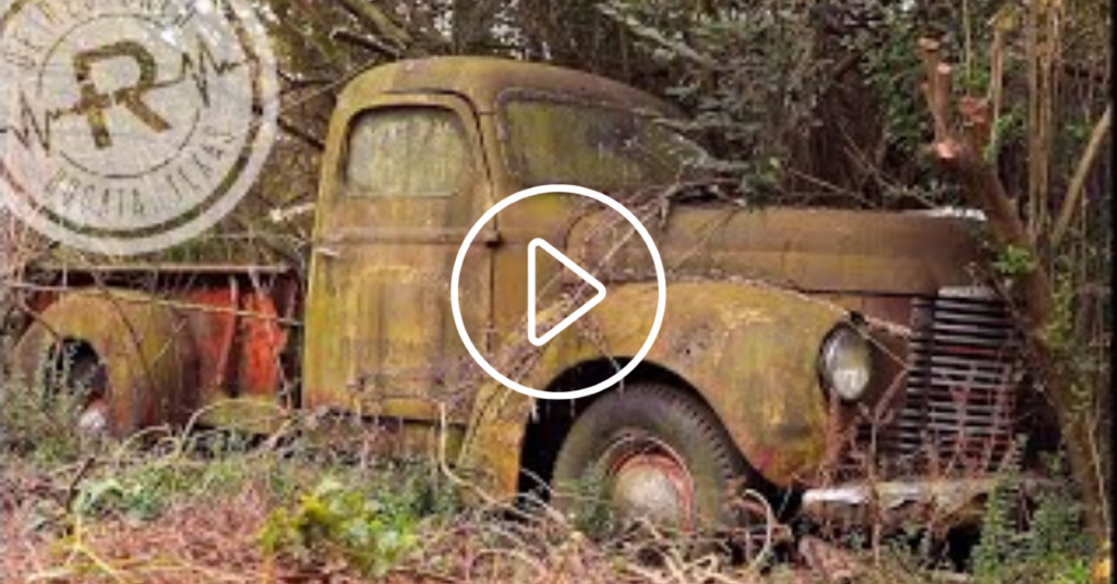 Abandoned Truck Rescued From Woods After 50 Years