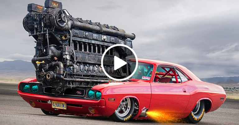 Big Engines Starting Up and Sound Compilation: Muscle Cars And Amazing Modifications