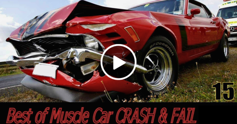 Best Of 15 Muscle Car Crash And Fail